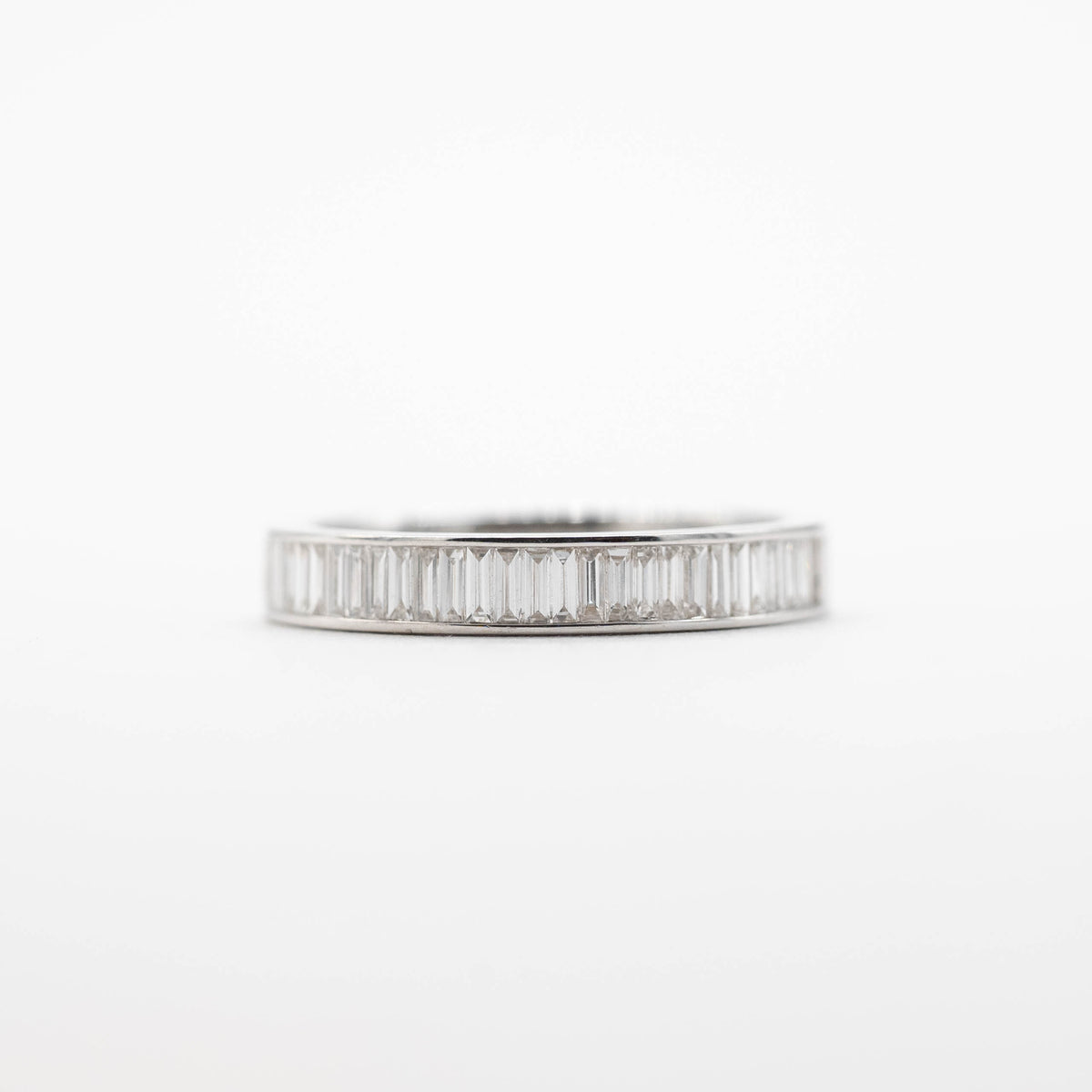 Channel Set Baguette Diamond Band