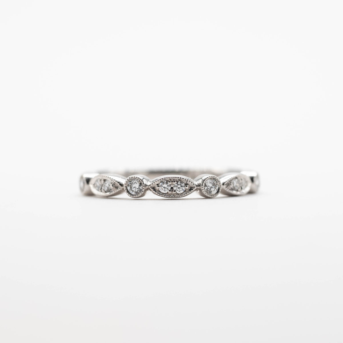 Large Antique Diamond Band