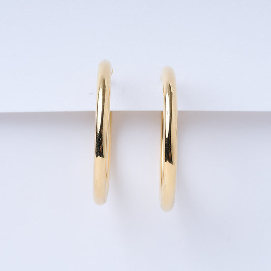 Classic Gold Hoop Earrings