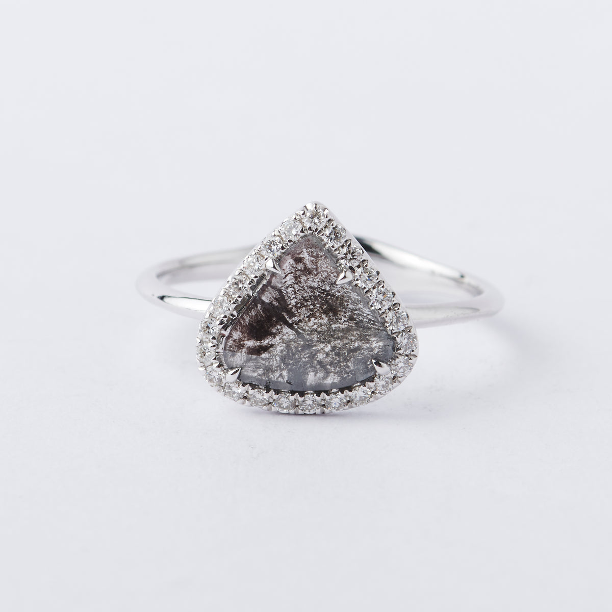 Triangle Diamond Slice Ring