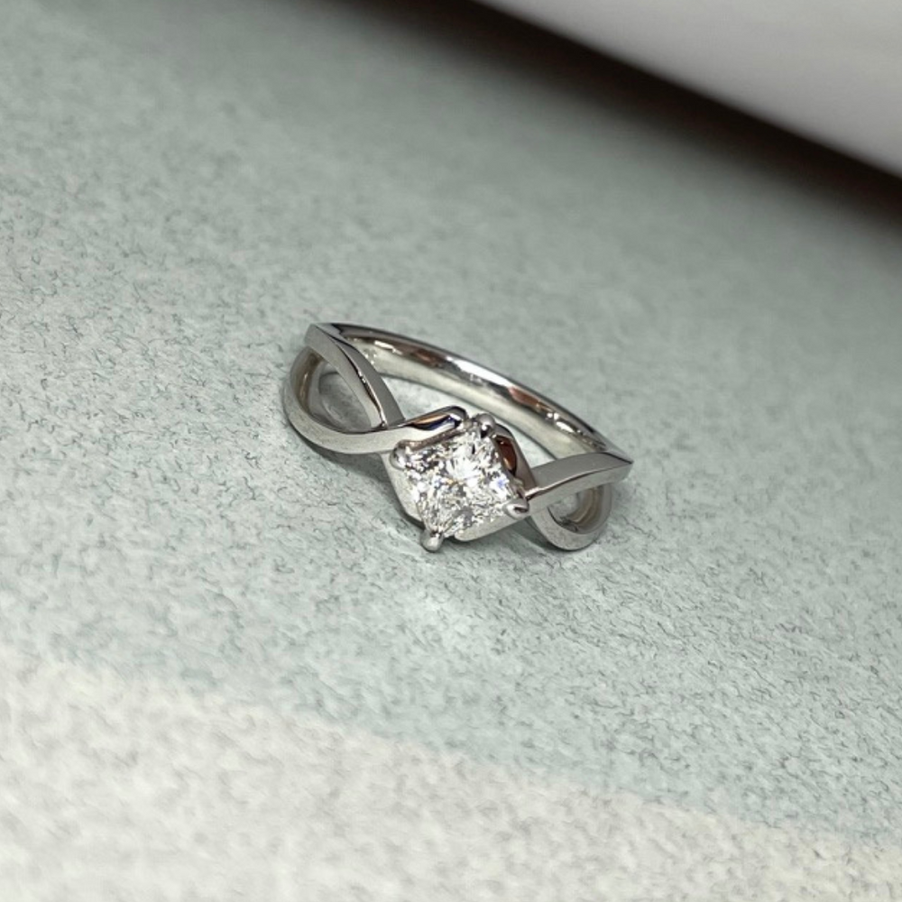 Designing Your Perfect Handmade Crossover Engagement Ring