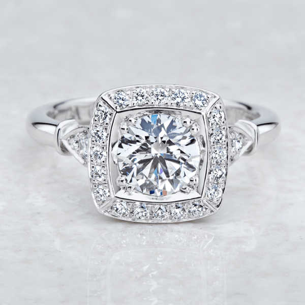 Vintage and Deco Style Engagement Rings
