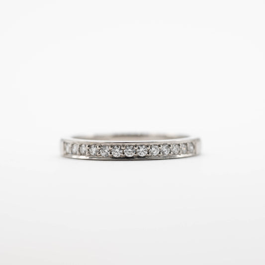 Grain Set Diamond Band