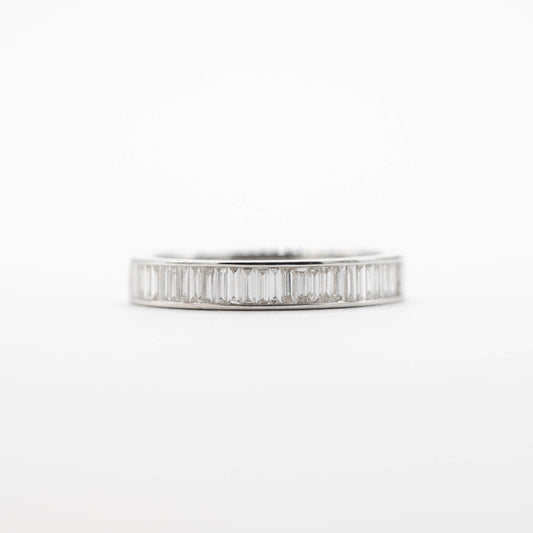 Channel Set Baguette Diamond Band