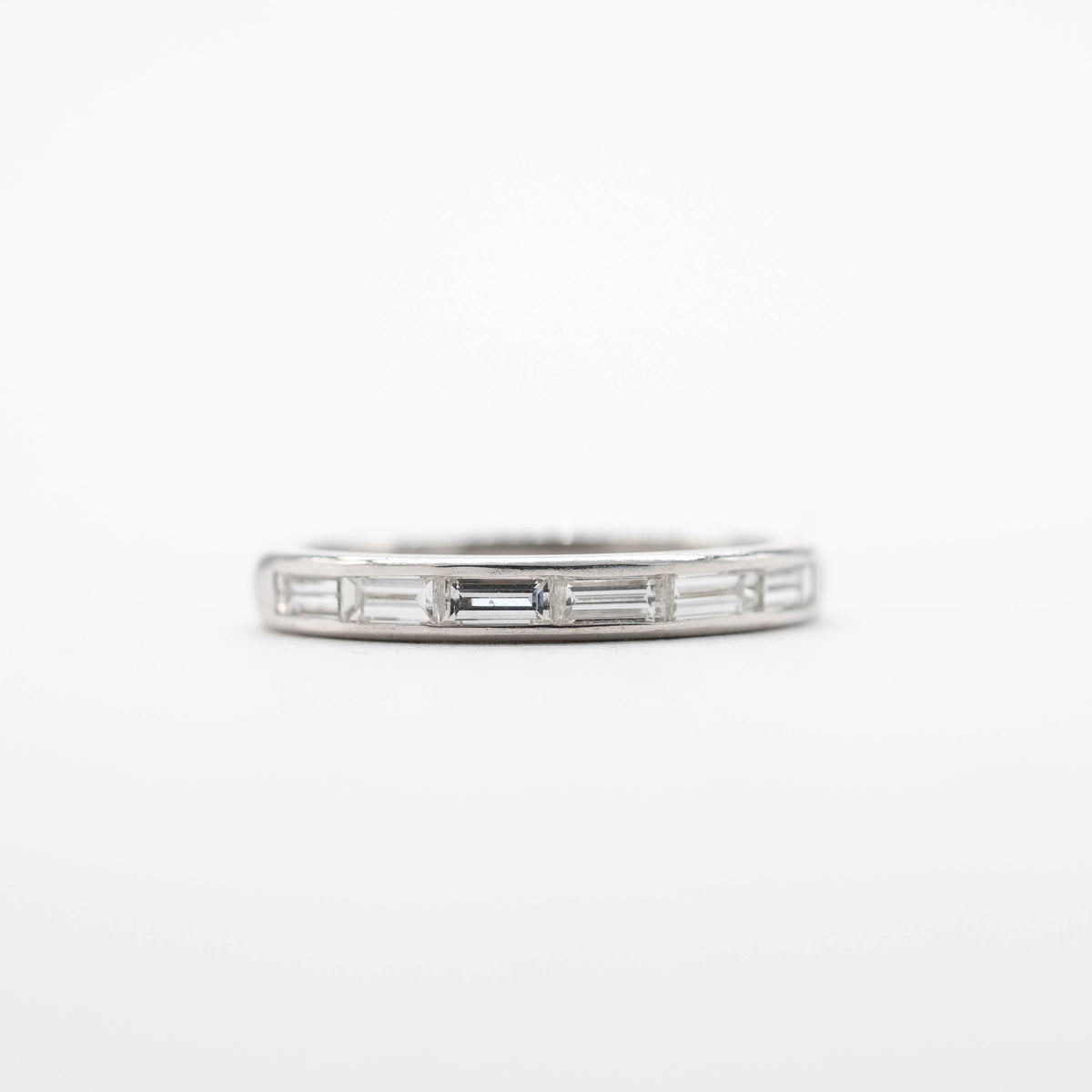 Fine Baguette Diamond Band