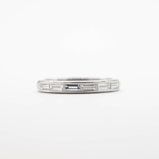 Fine Baguette Diamond Band