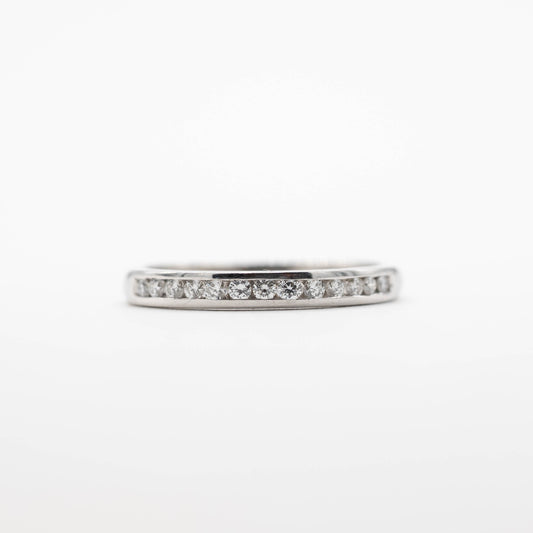 Fine Channel Set Diamond Band
