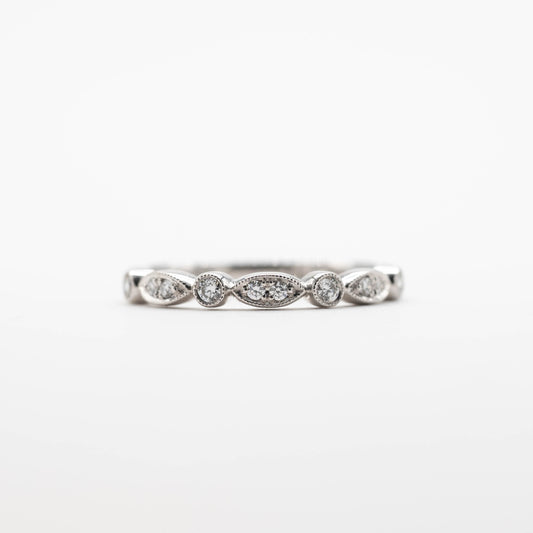 Large Antique Diamond Band