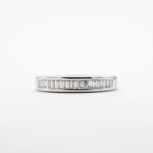 Channel Set Baguette Diamond Band