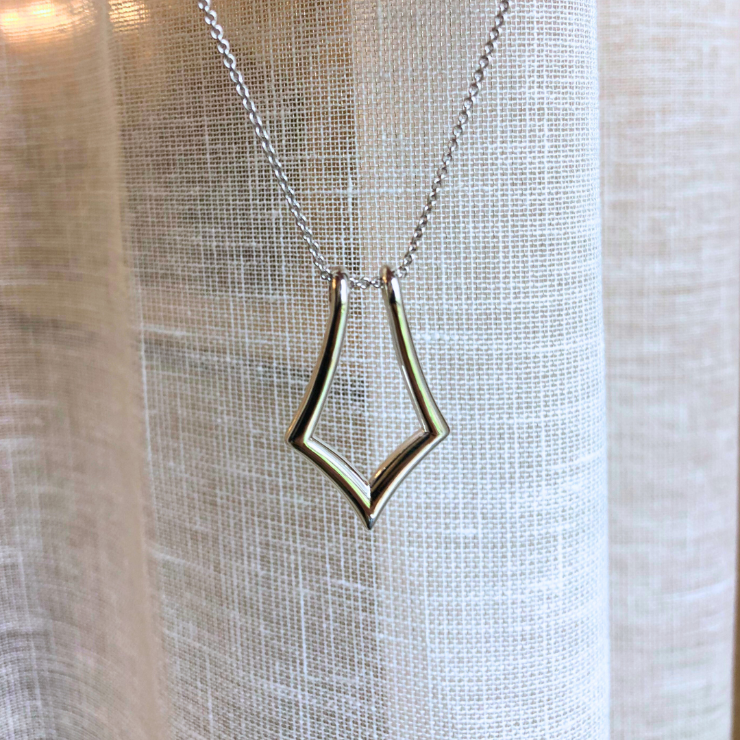 Sterling Silver Ring Keeper Pendant