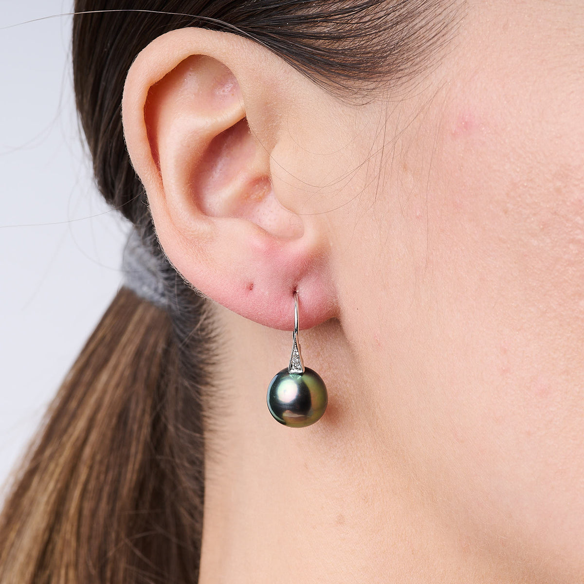 Manchester Tahitian Pearl Earrings