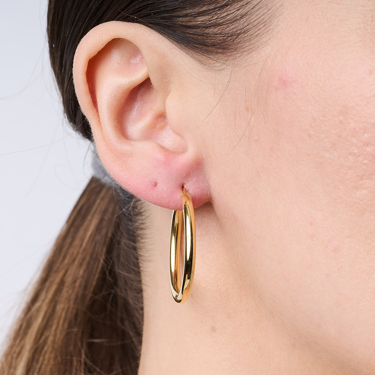 Classic Gold Hoop Earrings