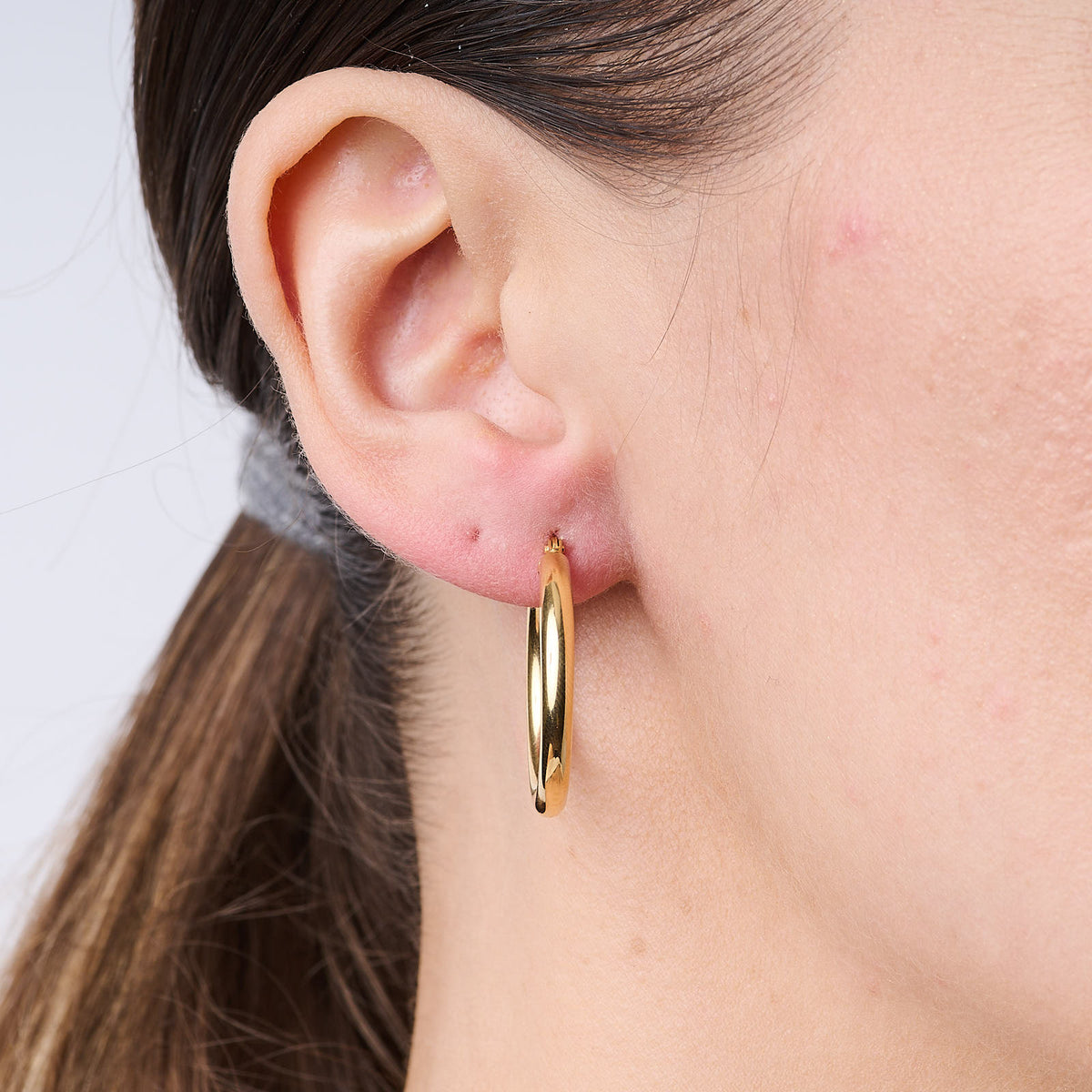 Classic Gold Hoop Earrings