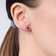 Load image into Gallery viewer, Tourmaline Stud Earrings