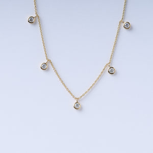 Diamond Fringe Necklace