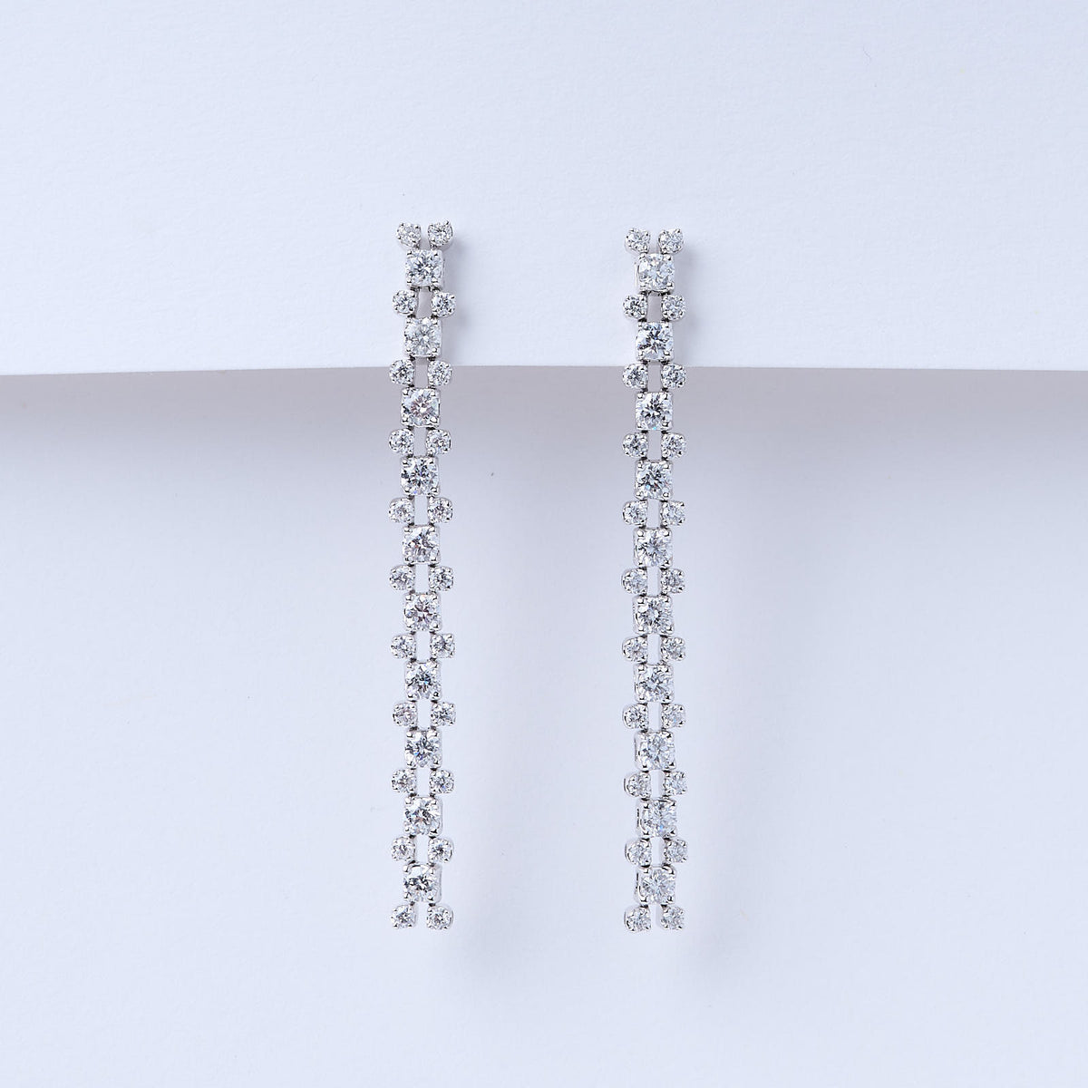 Mosaic Diamond Earrings