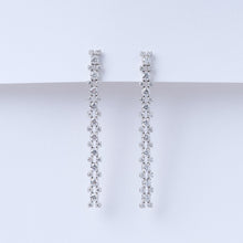 Load image into Gallery viewer, Mosaic Diamond Earrings