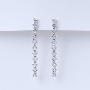 Mosaic Diamond Earrings