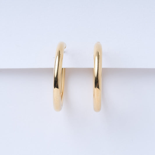 Classic Gold Hoop Earrings