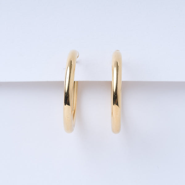 Classic Gold Hoop Earrings