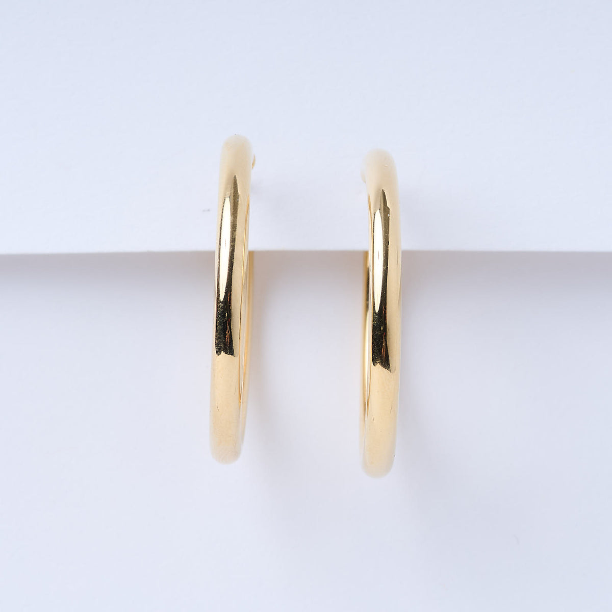 Classic Gold Hoop Earrings