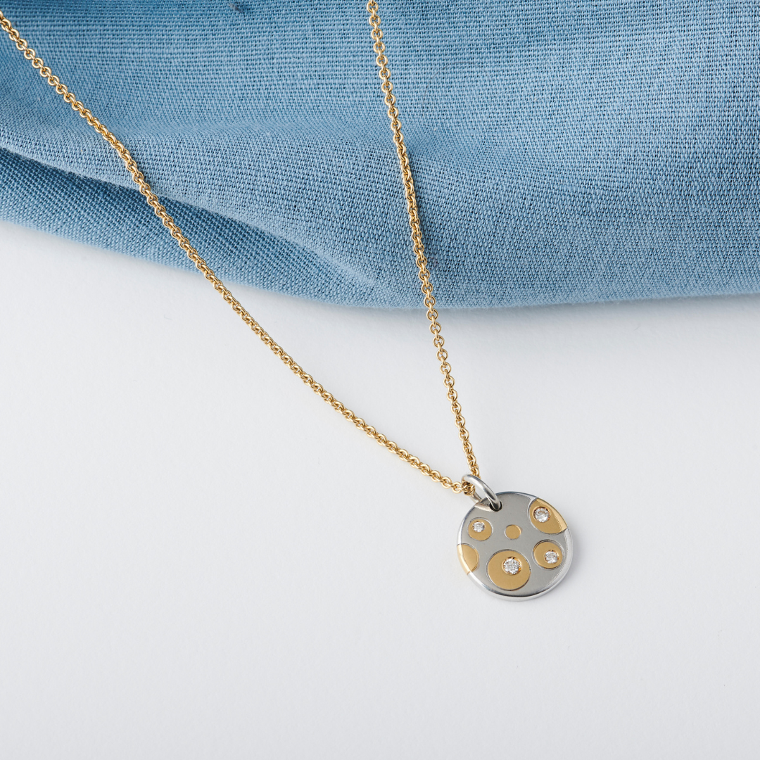 Round Riverbed Pendant