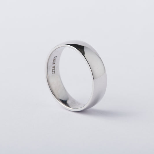 Classic Medium Half Round Band
