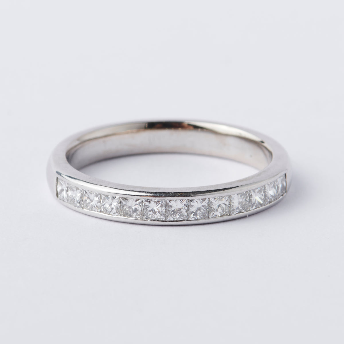 Fine Princess Cut Band