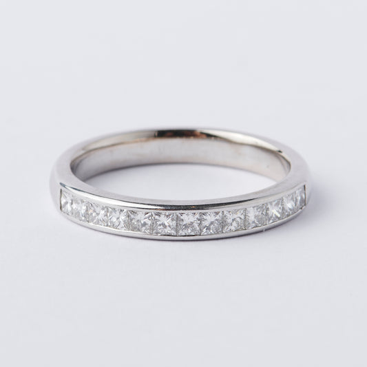 Fine Princess Cut Band