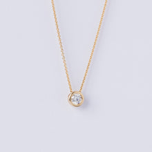Load image into Gallery viewer, Floating Diamond Pendant