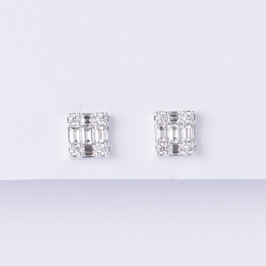 Kate Diamond Stud Earrings