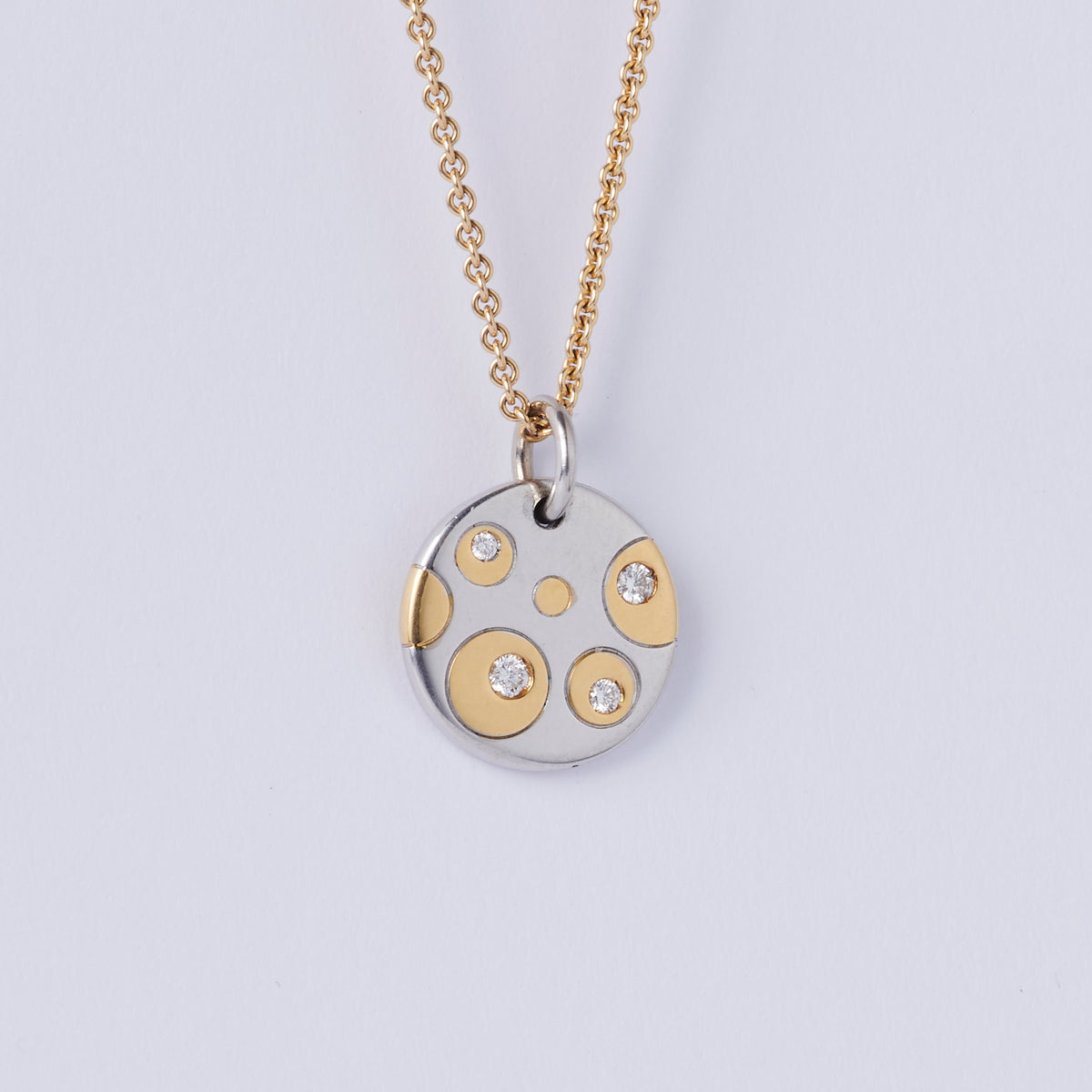Round Riverbed Pendant