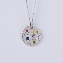 Load image into Gallery viewer, Sapphire Riverbed Pendant