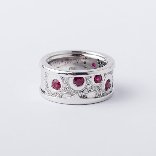 Ruby Riverbed Ring