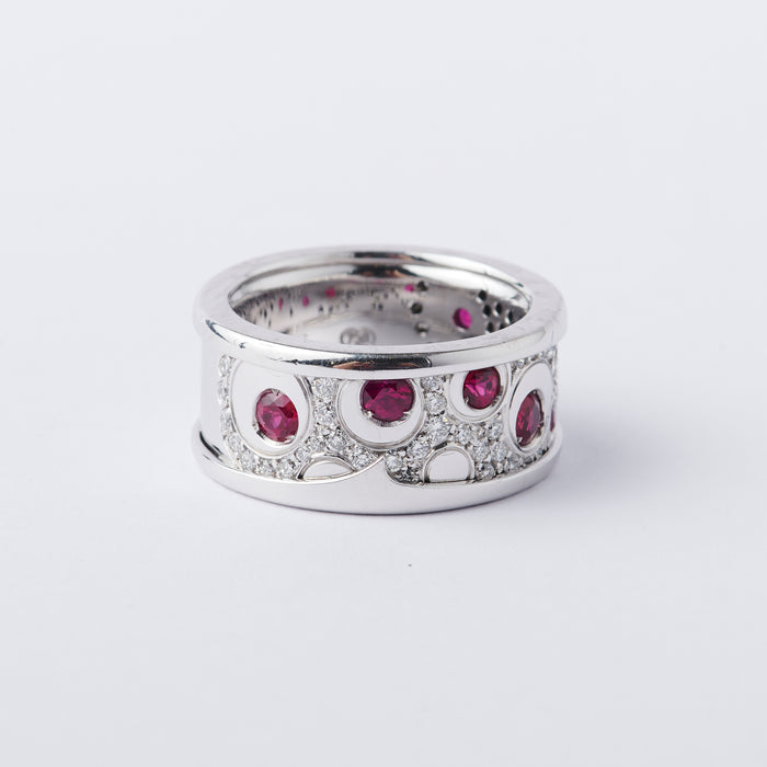Ruby Riverbed Ring