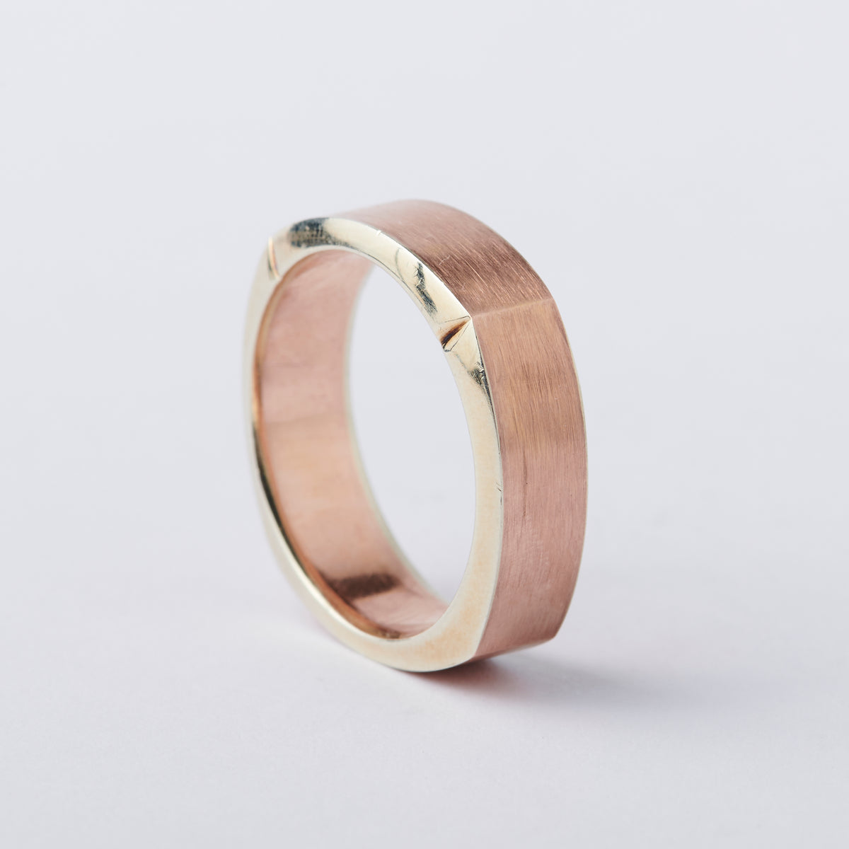 Two-Tone Designer Square Band